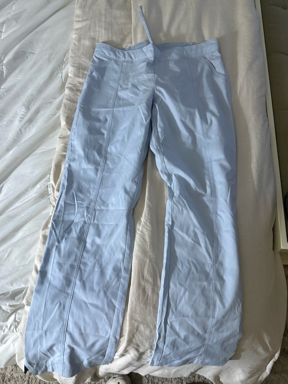 Nike Light Blue Elastic Waist Activewear Pants
